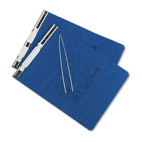 ACCO wholesale. Presstex Covers With Storage Hooks, 2 Posts, 6" Capacity, 9.5 X 11, Dark Blue. HSD Wholesale: Janitorial Supplies, Breakroom Supplies, Office Supplies.