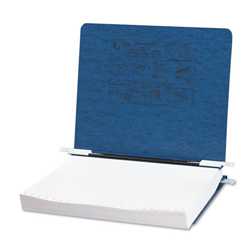 ACCO wholesale. Presstex Covers With Storage Hooks, 2 Posts, 6" Capacity, 11 X 8.5, Dark Blue. HSD Wholesale: Janitorial Supplies, Breakroom Supplies, Office Supplies.