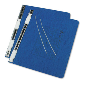 ACCO wholesale. Presstex Covers With Storage Hooks, 2 Posts, 6" Capacity, 12 X 8.5, Dark Blue. HSD Wholesale: Janitorial Supplies, Breakroom Supplies, Office Supplies.