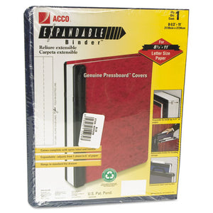 ACCO wholesale. Expandable Hanging Data Binder, 2 Posts, 6" Capacity, 11 X 8.5, Blue. HSD Wholesale: Janitorial Supplies, Breakroom Supplies, Office Supplies.