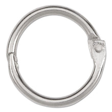 Load image into Gallery viewer, ACCO wholesale. Metal Book Rings, 3-4&quot; Diameter, 100 Rings-box. HSD Wholesale: Janitorial Supplies, Breakroom Supplies, Office Supplies.