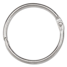 Load image into Gallery viewer, ACCO wholesale. Metal Book Rings, 1 1-2&quot; Diameter, 100 Rings-box. HSD Wholesale: Janitorial Supplies, Breakroom Supplies, Office Supplies.