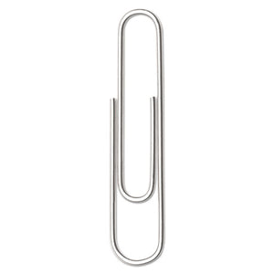 ACCO wholesale. Paper Clips, Medium (no. 1), Silver, 1,000-pack. HSD Wholesale: Janitorial Supplies, Breakroom Supplies, Office Supplies.