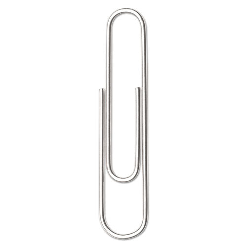 ACCO wholesale. Paper Clips, Medium (no. 1), Silver, 1,000-pack. HSD Wholesale: Janitorial Supplies, Breakroom Supplies, Office Supplies.