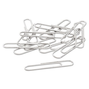 ACCO wholesale. Paper Clips, Medium (no. 1), Silver, 1,000-pack. HSD Wholesale: Janitorial Supplies, Breakroom Supplies, Office Supplies.