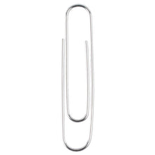 Load image into Gallery viewer, ACCO wholesale. Paper Clips, Jumbo, Silver, 1,000-pack. HSD Wholesale: Janitorial Supplies, Breakroom Supplies, Office Supplies.