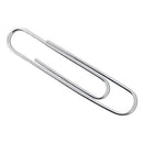 ACCO wholesale. Paper Clips, Jumbo, Silver, 1,000-pack. HSD Wholesale: Janitorial Supplies, Breakroom Supplies, Office Supplies.
