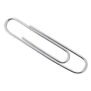 ACCO wholesale. Paper Clips, Jumbo, Silver, 1,000-pack. HSD Wholesale: Janitorial Supplies, Breakroom Supplies, Office Supplies.