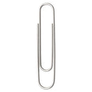 ACCO wholesale. Paper Clips, Jumbo, Silver, 1,000-pack. HSD Wholesale: Janitorial Supplies, Breakroom Supplies, Office Supplies.
