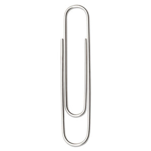 ACCO wholesale. Paper Clips, Jumbo, Silver, 1,000-pack. HSD Wholesale: Janitorial Supplies, Breakroom Supplies, Office Supplies.