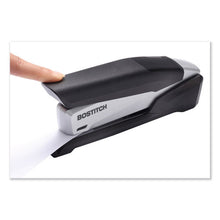 Load image into Gallery viewer, Bostitch® wholesale. Inpower Spring-powered Premium Desktop Stapler, 28-sheet Capacity, Black-silver. HSD Wholesale: Janitorial Supplies, Breakroom Supplies, Office Supplies.