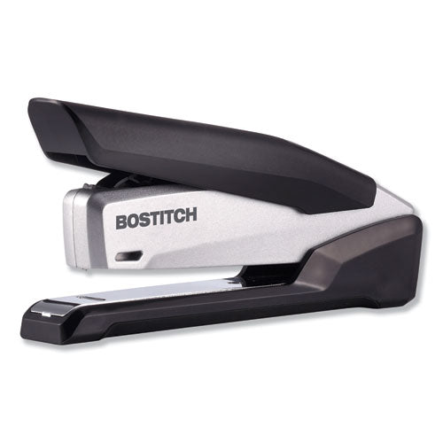 Bostitch® wholesale. Inpower Spring-powered Premium Desktop Stapler, 28-sheet Capacity, Black-silver. HSD Wholesale: Janitorial Supplies, Breakroom Supplies, Office Supplies.