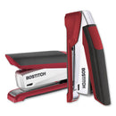 Bostitch® wholesale. Inpower Spring-powered Premium Desktop Stapler, 28-sheet Capacity, Red-silver. HSD Wholesale: Janitorial Supplies, Breakroom Supplies, Office Supplies.