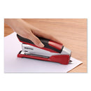 Bostitch® wholesale. Inpower Spring-powered Premium Desktop Stapler, 28-sheet Capacity, Red-silver. HSD Wholesale: Janitorial Supplies, Breakroom Supplies, Office Supplies.