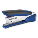 Bostitch® wholesale. Inpower Spring-powered Premium Desktop Stapler, 28-sheet Capacity, Blue-silver. HSD Wholesale: Janitorial Supplies, Breakroom Supplies, Office Supplies.