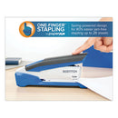 Bostitch® wholesale. Inpower Spring-powered Premium Desktop Stapler, 28-sheet Capacity, Blue-silver. HSD Wholesale: Janitorial Supplies, Breakroom Supplies, Office Supplies.