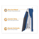 Bostitch® wholesale. Inpower Spring-powered Premium Desktop Stapler, 28-sheet Capacity, Blue-silver. HSD Wholesale: Janitorial Supplies, Breakroom Supplies, Office Supplies.