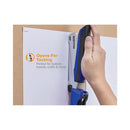 Bostitch® wholesale. Inpower Spring-powered Premium Desktop Stapler, 28-sheet Capacity, Blue-silver. HSD Wholesale: Janitorial Supplies, Breakroom Supplies, Office Supplies.