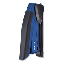 Load image into Gallery viewer, Bostitch® wholesale. Inpower Spring-powered Desktop Stapler, 20-sheet Capacity, Blue. HSD Wholesale: Janitorial Supplies, Breakroom Supplies, Office Supplies.