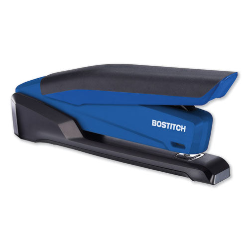 Bostitch® wholesale. Inpower Spring-powered Desktop Stapler, 20-sheet Capacity, Blue. HSD Wholesale: Janitorial Supplies, Breakroom Supplies, Office Supplies.