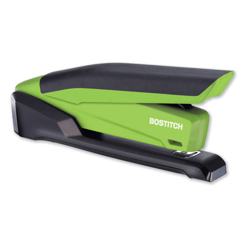 Bostitch® wholesale. Inpower Spring-powered Desktop Stapler, 20-sheet Capacity, Green. HSD Wholesale: Janitorial Supplies, Breakroom Supplies, Office Supplies.