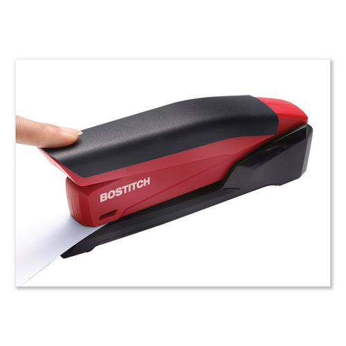 Bostitch® wholesale. Inpower Spring-powered Desktop Stapler, 20-sheet Capacity, Red. HSD Wholesale: Janitorial Supplies, Breakroom Supplies, Office Supplies.