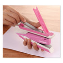 Bostitch® wholesale. Incourage Spring-powered Desktop Stapler, 20-sheet Capacity, Pink-white. HSD Wholesale: Janitorial Supplies, Breakroom Supplies, Office Supplies.