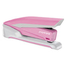 Bostitch® wholesale. Incourage Spring-powered Desktop Stapler, 20-sheet Capacity, Pink-white. HSD Wholesale: Janitorial Supplies, Breakroom Supplies, Office Supplies.