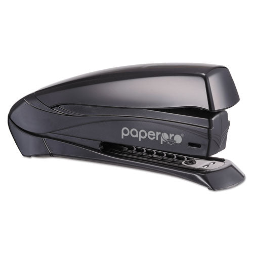 Bostitch® wholesale. Inspire Spring-powered Full-strip Stapler, 20-sheet Capacity, Black. HSD Wholesale: Janitorial Supplies, Breakroom Supplies, Office Supplies.