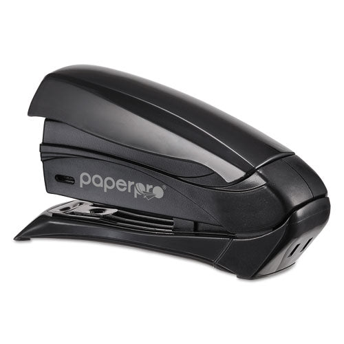 Bostitch® wholesale. Inspire Spring-powered Half-strip Compact Stapler, 15-sheet Capacity, Black. HSD Wholesale: Janitorial Supplies, Breakroom Supplies, Office Supplies.