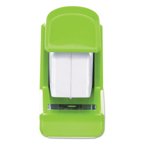 Bostitch® wholesale. Injoy Spring-powered Compact Stapler, 20-sheet Capacity, Green. HSD Wholesale: Janitorial Supplies, Breakroom Supplies, Office Supplies.