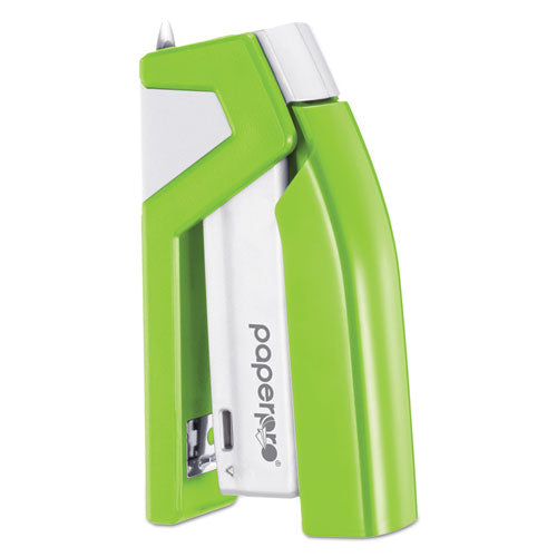 Bostitch® wholesale. Injoy Spring-powered Compact Stapler, 20-sheet Capacity, Green. HSD Wholesale: Janitorial Supplies, Breakroom Supplies, Office Supplies.