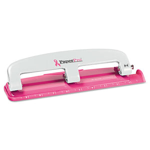 Bostitch® wholesale. Ez Squeeze Incourage Three-hole Punch, 12-sheet Capacity, Pink. HSD Wholesale: Janitorial Supplies, Breakroom Supplies, Office Supplies.