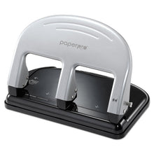 Load image into Gallery viewer, Bostitch® wholesale. Ez Squeeze Three-hole Punch, 40-sheet Capacity, Black-silver. HSD Wholesale: Janitorial Supplies, Breakroom Supplies, Office Supplies.