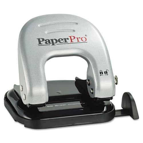 Bostitch® wholesale. Ez Squeeze Two-hole Punch, 20-sheet Capacity, Black-silver. HSD Wholesale: Janitorial Supplies, Breakroom Supplies, Office Supplies.