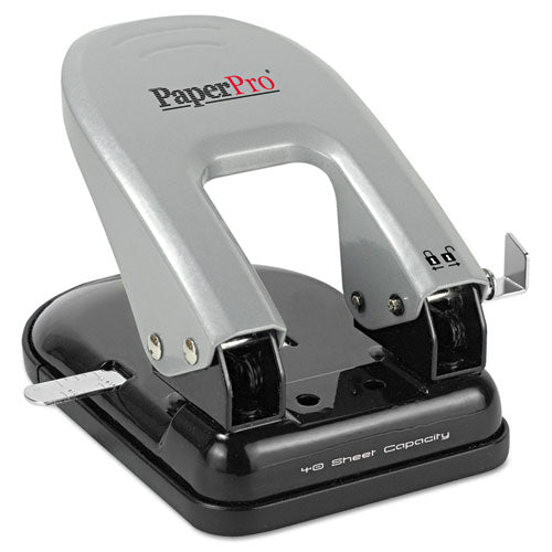 Bostitch® wholesale. Ez Squeeze Two-hole Punch, 40-sheet Capacity, Black-silver. HSD Wholesale: Janitorial Supplies, Breakroom Supplies, Office Supplies.