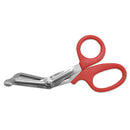 Westcott® wholesale. Stainless Steel Office Snips, 7" Long, 1.75" Cut Length, Red Offset Handle. HSD Wholesale: Janitorial Supplies, Breakroom Supplies, Office Supplies.