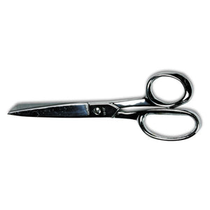 Clauss® wholesale. Hot Forged Carbon Steel Shears, 8" Long, 3.88" Cut Length, Nickel Straight Handle. HSD Wholesale: Janitorial Supplies, Breakroom Supplies, Office Supplies.