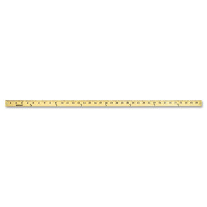 Westcott® wholesale. Wood Yardstick With Metal Ends, 36". HSD Wholesale: Janitorial Supplies, Breakroom Supplies, Office Supplies.