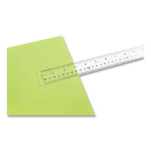 Load image into Gallery viewer, Westcott® wholesale. See Through Acrylic Ruler, 12&quot;, Clear. HSD Wholesale: Janitorial Supplies, Breakroom Supplies, Office Supplies.