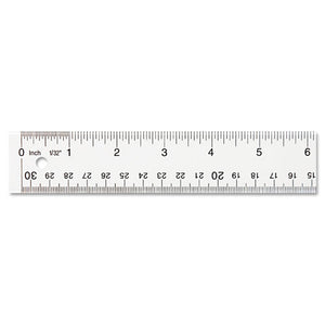 Westcott® wholesale. See Through Acrylic Ruler, 12", Clear. HSD Wholesale: Janitorial Supplies, Breakroom Supplies, Office Supplies.