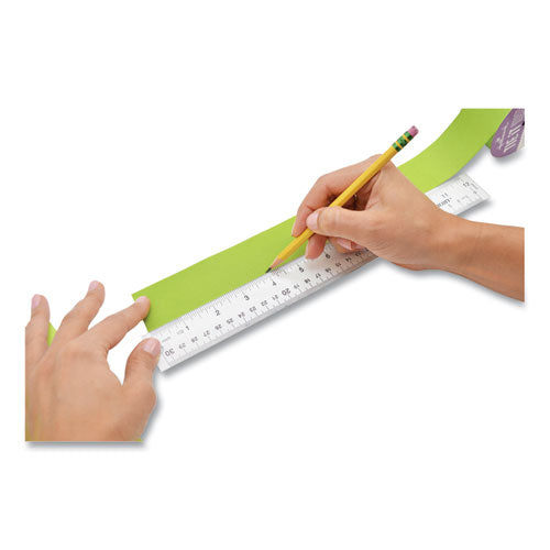Westcott® wholesale. See Through Acrylic Ruler, 12", Clear. HSD Wholesale: Janitorial Supplies, Breakroom Supplies, Office Supplies.