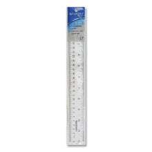 Load image into Gallery viewer, Westcott® wholesale. See Through Acrylic Ruler, 12&quot;, Clear. HSD Wholesale: Janitorial Supplies, Breakroom Supplies, Office Supplies.