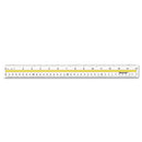 Westcott® wholesale. Acrylic Data Highlight Reading Ruler With Tinted Guide, 15" Clear. HSD Wholesale: Janitorial Supplies, Breakroom Supplies, Office Supplies.