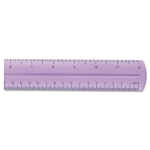 Westcott® wholesale. 12" Jewel Colored Ruler. HSD Wholesale: Janitorial Supplies, Breakroom Supplies, Office Supplies.