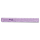Westcott® wholesale. 12" Jewel Colored Ruler. HSD Wholesale: Janitorial Supplies, Breakroom Supplies, Office Supplies.