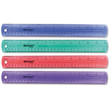 Load image into Gallery viewer, Westcott® wholesale. 12&quot; Jewel Colored Ruler. HSD Wholesale: Janitorial Supplies, Breakroom Supplies, Office Supplies.