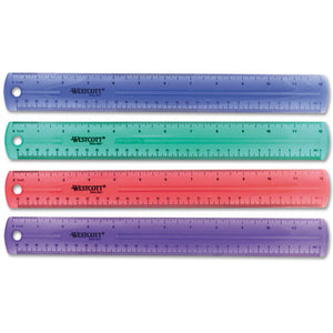 Westcott® wholesale. 12" Jewel Colored Ruler. HSD Wholesale: Janitorial Supplies, Breakroom Supplies, Office Supplies.