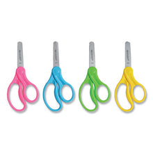 Load image into Gallery viewer, Westcott® wholesale. For Kids Scissors, Blunt Tip, 5&quot; Long, 1.75&quot; Cut Length, Randomly Assorted Straight Handles. HSD Wholesale: Janitorial Supplies, Breakroom Supplies, Office Supplies.