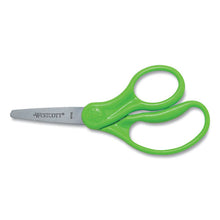 Load image into Gallery viewer, Westcott® wholesale. For Kids Scissors, Pointed Tip, 5&quot; Long, 1.75&quot; Cut Length, Randomly Assorted Straight Handles. HSD Wholesale: Janitorial Supplies, Breakroom Supplies, Office Supplies.
